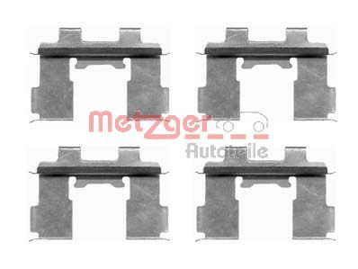 METZGER Комплектующие, колодки дискового тормоза 109-1630