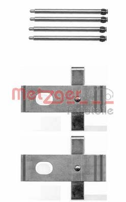 METZGER Комплектующие, колодки дискового тормоза 109-1634