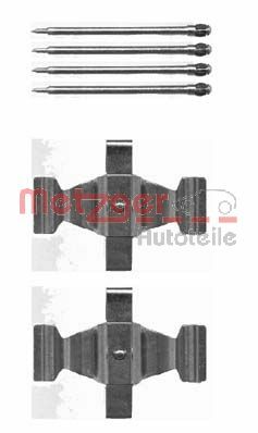 METZGER Комплектующие, колодки дискового тормоза 109-1636