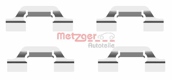 METZGER Комплектующие, колодки дискового тормоза 109-1685