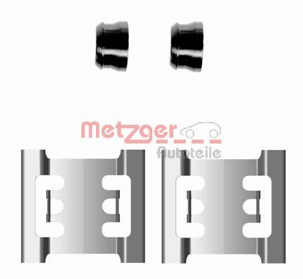 METZGER Комплектующие, колодки дискового тормоза 109-1688