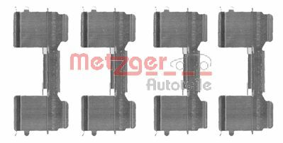 METZGER Комплектующие, колодки дискового тормоза 109-1726