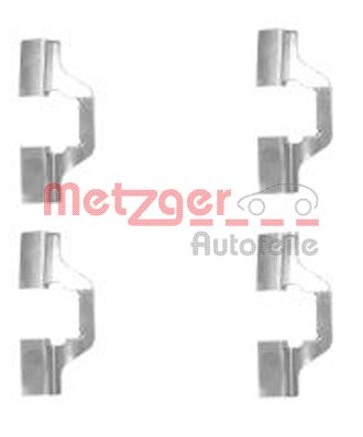 METZGER Комплектующие, колодки дискового тормоза 109-1749