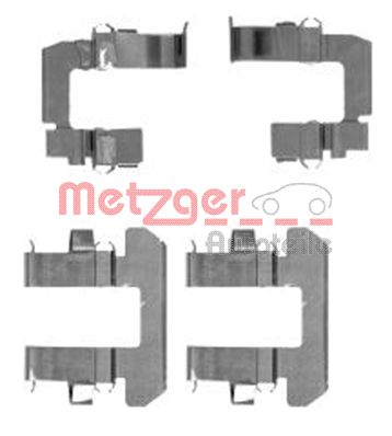 METZGER Комплектующие, колодки дискового тормоза 109-1763