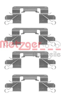METZGER Комплектующие, колодки дискового тормоза 109-1769