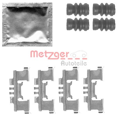 METZGER Комплектующие, колодки дискового тормоза 109-1812
