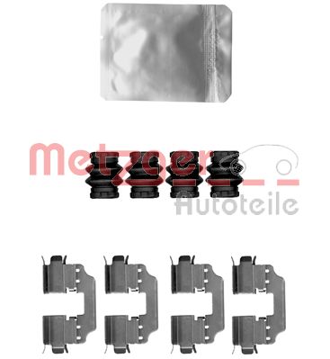 METZGER Комплектующие, колодки дискового тормоза 109-1881