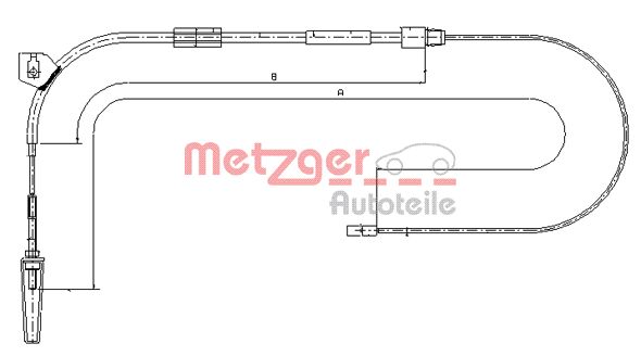METZGER Trose, Stāvbremžu sistēma 10.9330