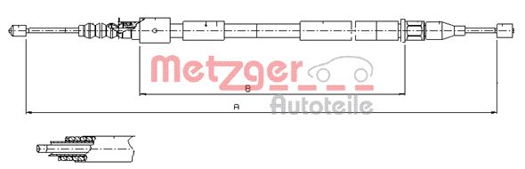 METZGER Trose, Stāvbremžu sistēma 11.5759