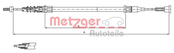 METZGER Trose, Stāvbremžu sistēma 11.5768