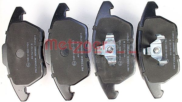 METZGER Комплект тормозных колодок, дисковый тормоз 1170211
