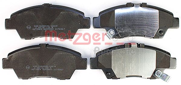 METZGER Комплект тормозных колодок, дисковый тормоз 1170367
