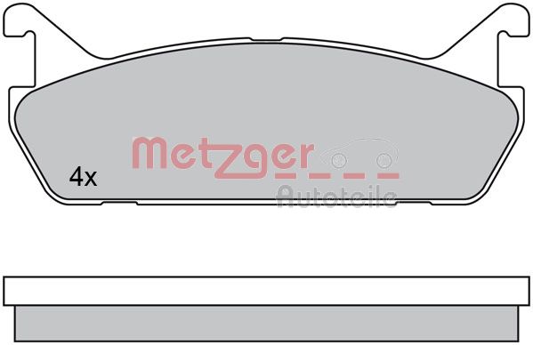METZGER Bremžu uzliku kompl., Disku bremzes 1170448