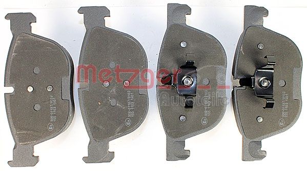 METZGER Комплект тормозных колодок, дисковый тормоз 1170562