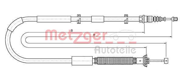 METZGER Trose, Stāvbremžu sistēma 12.0723