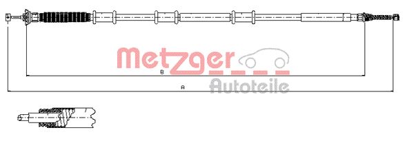 METZGER Trose, Stāvbremžu sistēma 12.0737