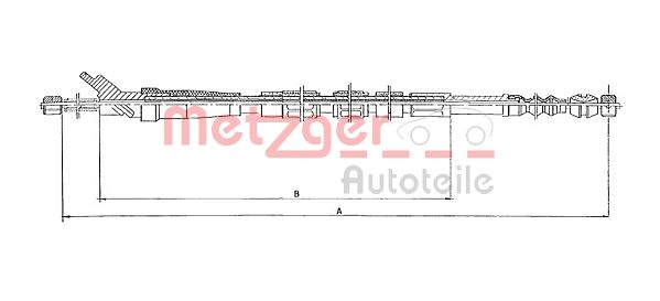 METZGER Trose, Stāvbremžu sistēma 17.1442
