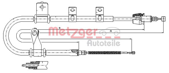 METZGER Trose, Stāvbremžu sistēma 17.2561