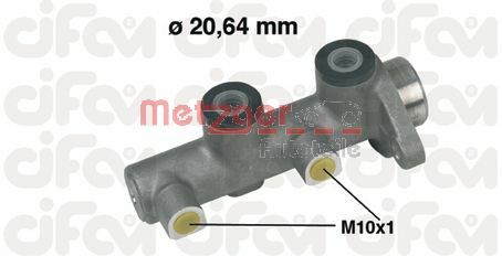 METZGER Главный тормозной цилиндр 202-433