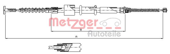METZGER Trose, Stāvbremžu sistēma 241.2