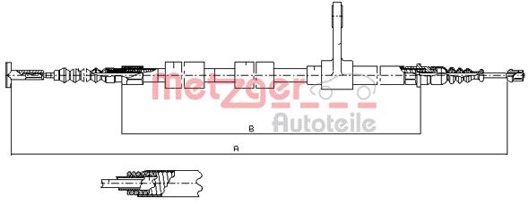 METZGER Trose, Stāvbremžu sistēma 251.31