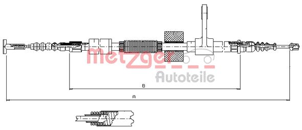 METZGER Trose, Stāvbremžu sistēma 251.32