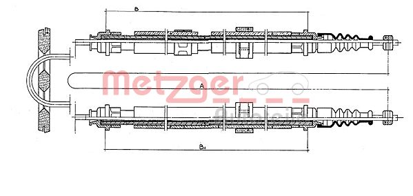 METZGER Trose, Stāvbremžu sistēma 431.2