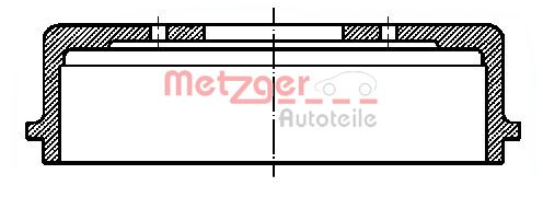 METZGER Bremžu trumulis BT 2111
