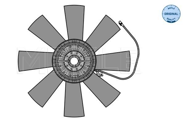 MEYLE Ventilators, Motora dzesēšanas sistēma 534 234 0021