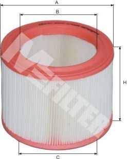 MFILTER Gaisa filtrs A 388