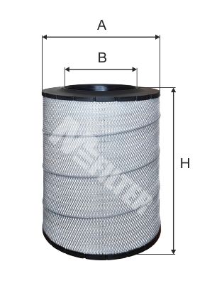 MFILTER Воздушный фильтр A 501