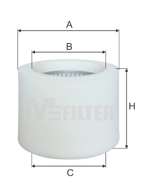 MFILTER Gaisa filtrs A 8035