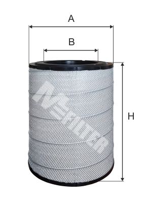 MFILTER Gaisa filtrs A 8045