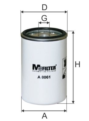 MFILTER Gaisa filtrs A 8061