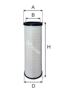 MFILTER Воздушный фильтр A 840/1