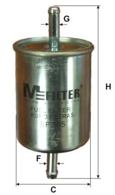 MFILTER Топливный фильтр BF 305