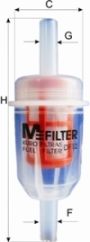 MFILTER Топливный фильтр DF 12