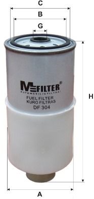 MFILTER Топливный фильтр DF 304