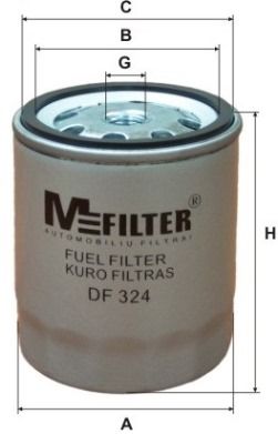 MFILTER Топливный фильтр DF 324