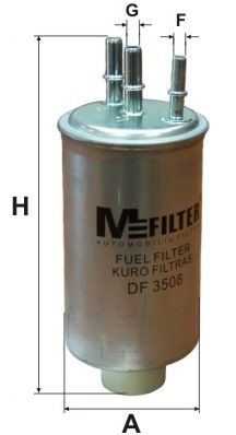 MFILTER Топливный фильтр DF 3508