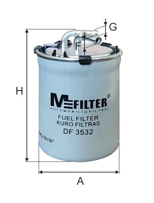 MFILTER Топливный фильтр DF 3532