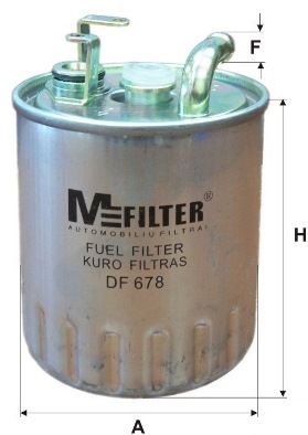 MFILTER Топливный фильтр DF 678