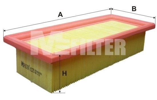 MFILTER Воздушный фильтр K 229