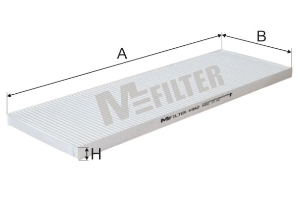 MFILTER Фильтр, воздух во внутренном пространстве K 942