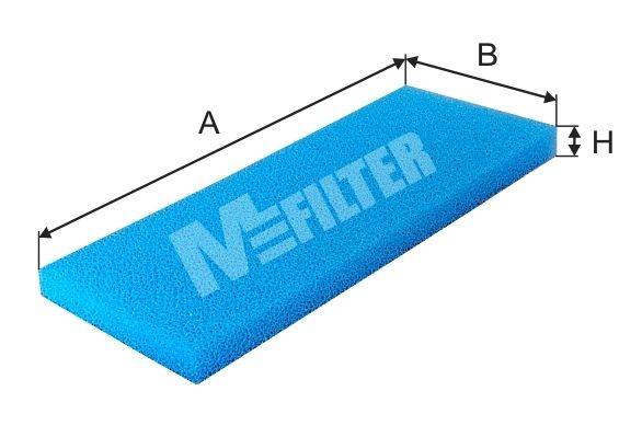 MFILTER Filtrs, Salona telpas gaiss K 989