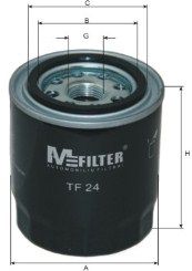 MFILTER Eļļas filtrs TF 24