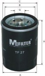 MFILTER Eļļas filtrs TF 27