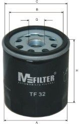 MFILTER Eļļas filtrs TF 32