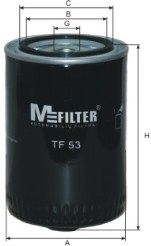 MFILTER Eļļas filtrs TF 53