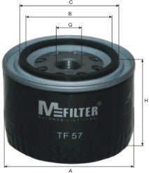 MFILTER Eļļas filtrs TF 57